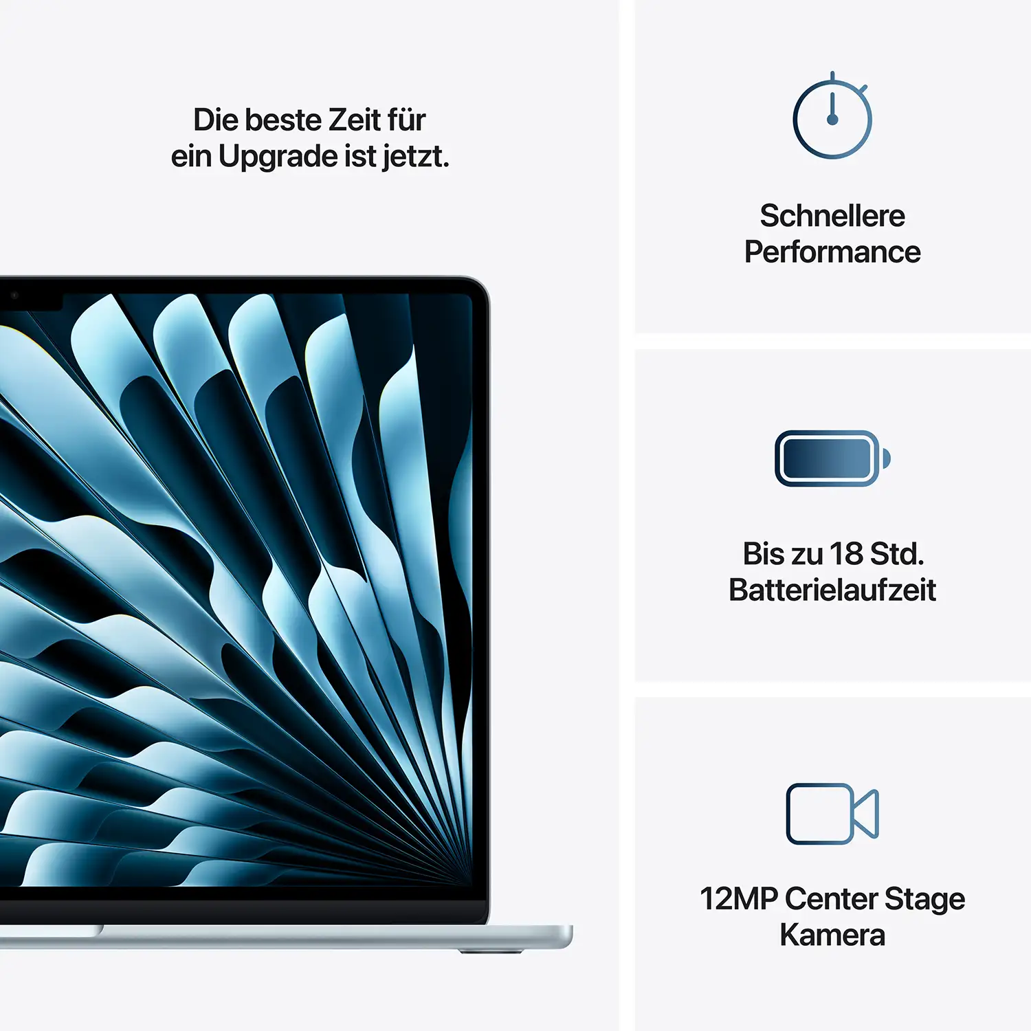 Macbook air 15 inch m4 himmelblau ansicht 10