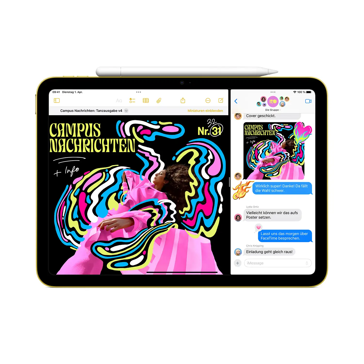 Apple iPad 11 Wi-Fi 128 GB Pink - 2025