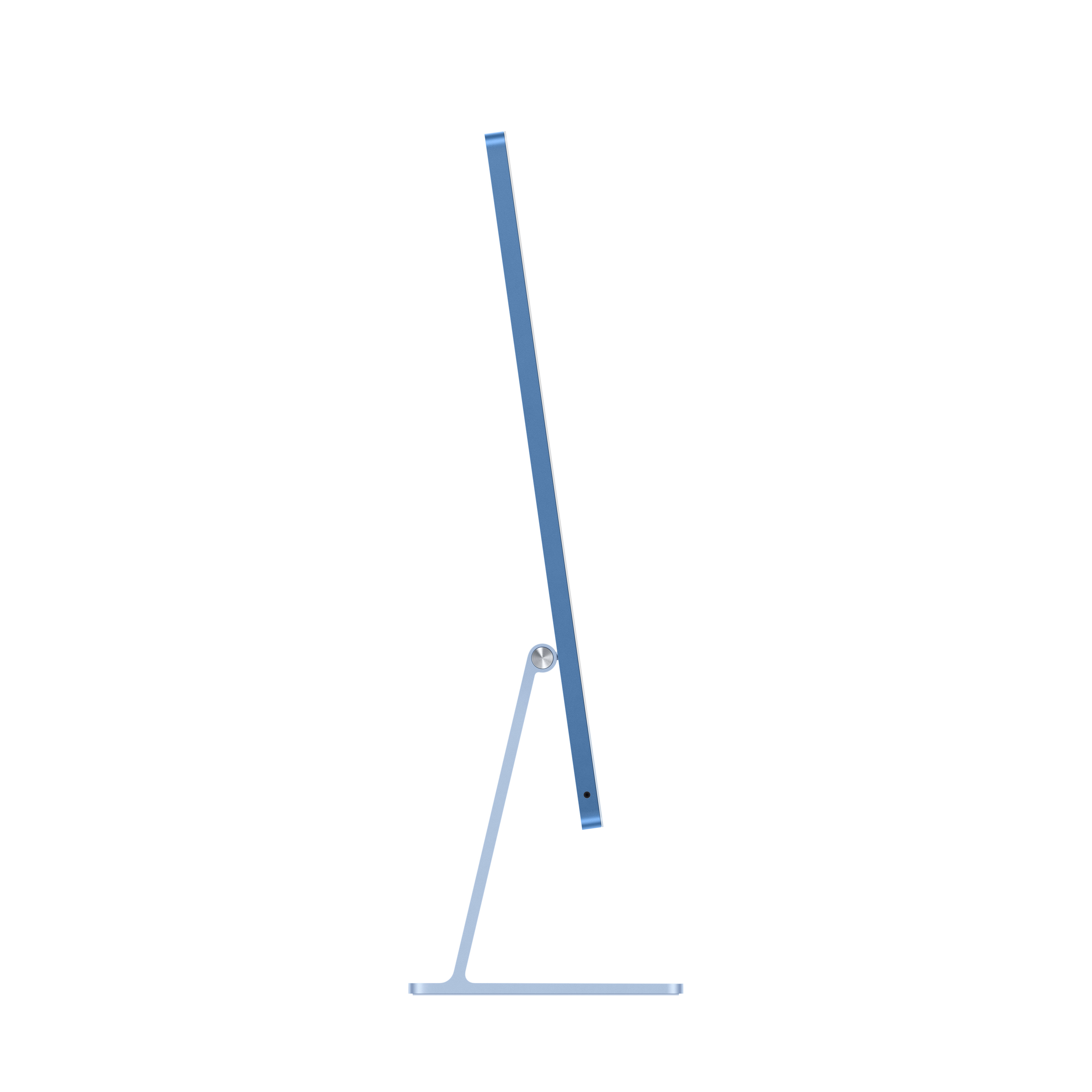 Imac m4 pro chip 4 port 24 in blau ansicht 3