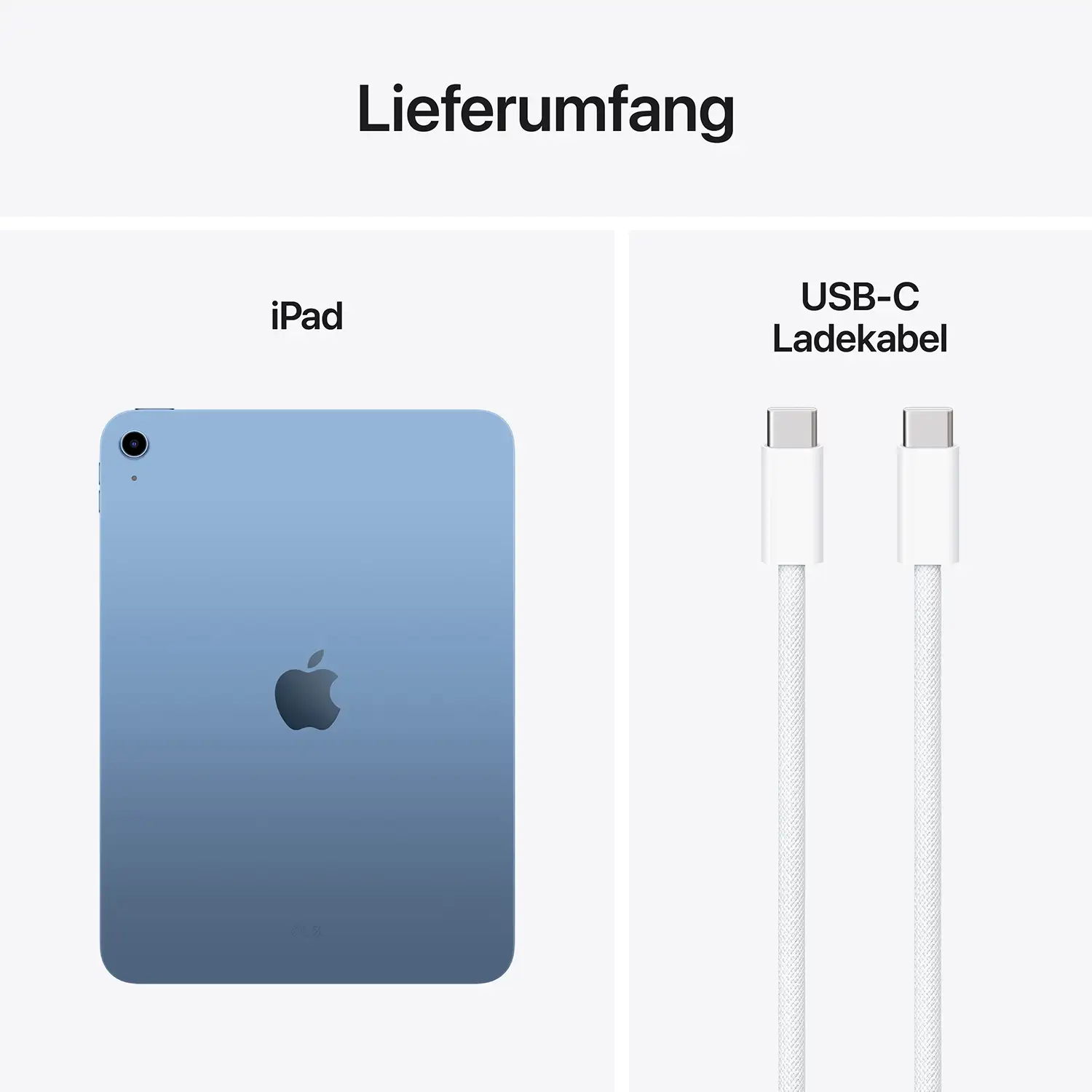 Apple iPad 11 Wi-Fi 128 GB Blau - 2025