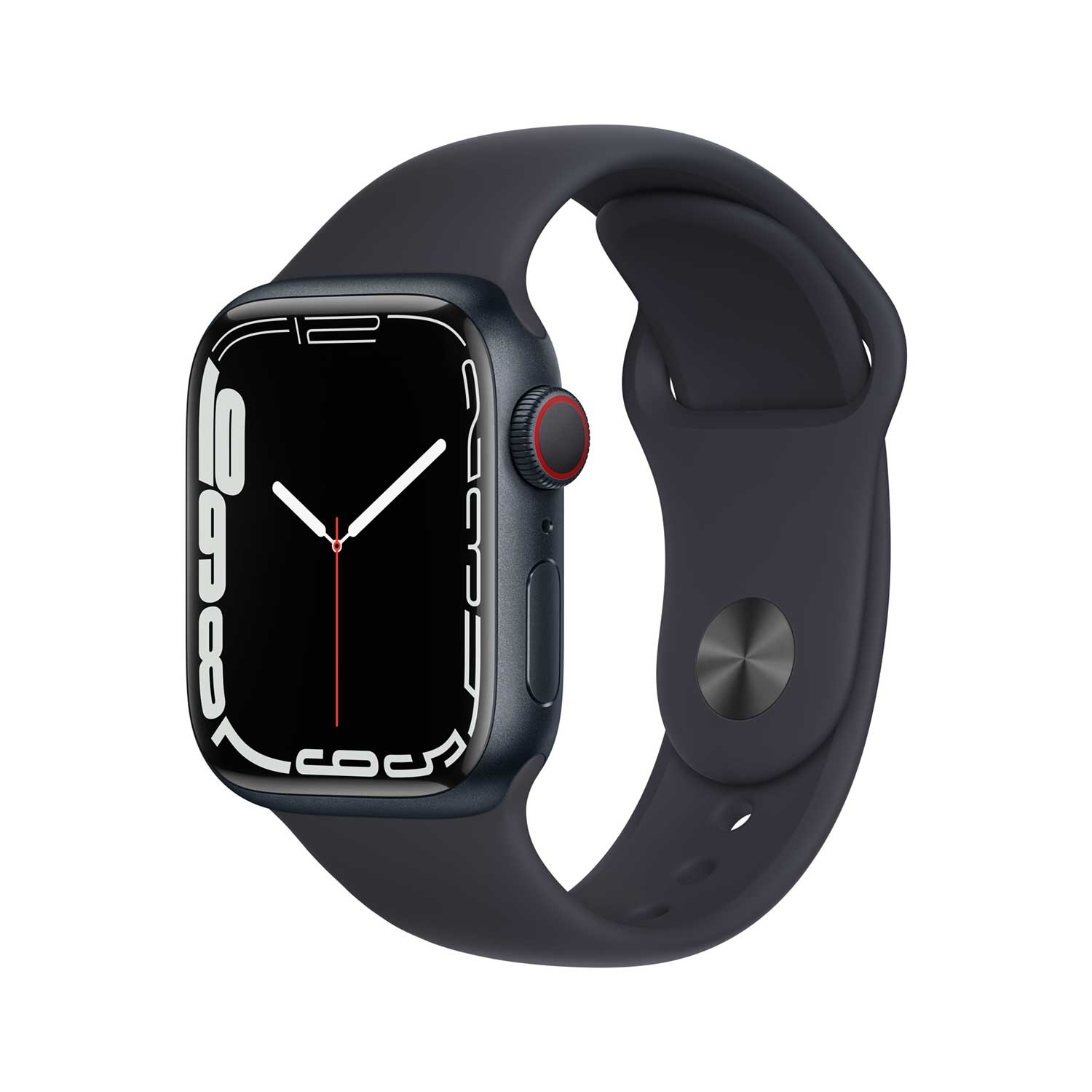 Apple Watch S7 Aluminium 41mm Cellular Mitternacht (Sportarmband mitternacht)