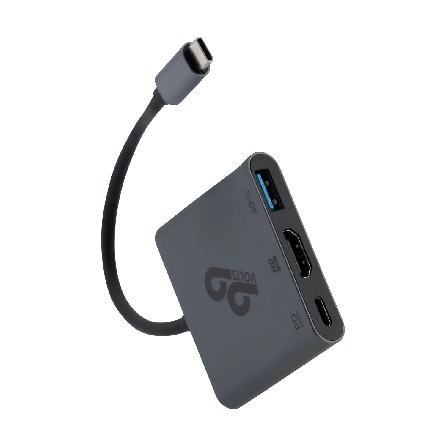 99VOLTS USB-C Multiport Adapter (HDMI, USB-C und USB) 60Hz 4K