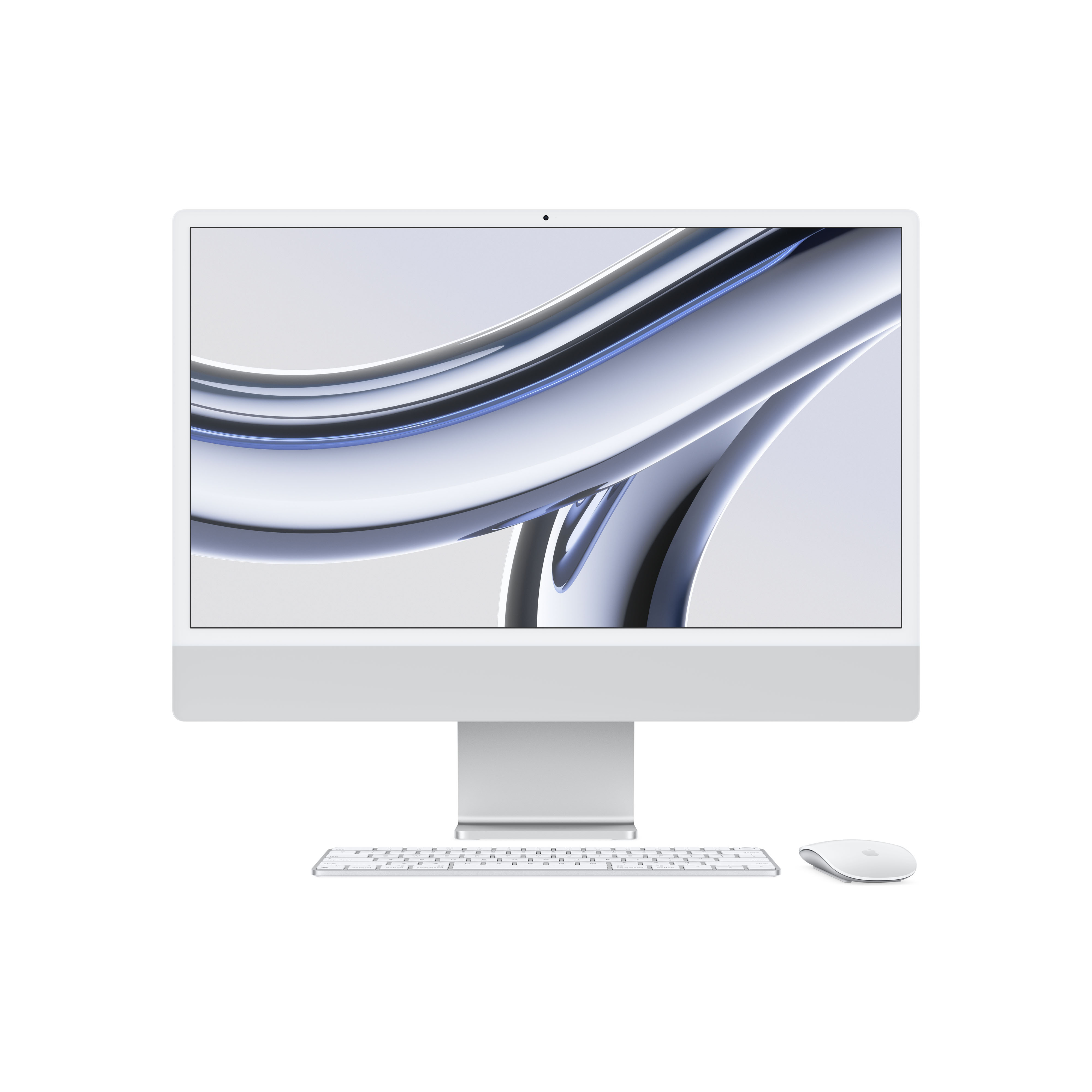 Apple iMac 24'' M3 8-Core CPU 10-Core GPU - 512GB - 8GB Silber - 2023