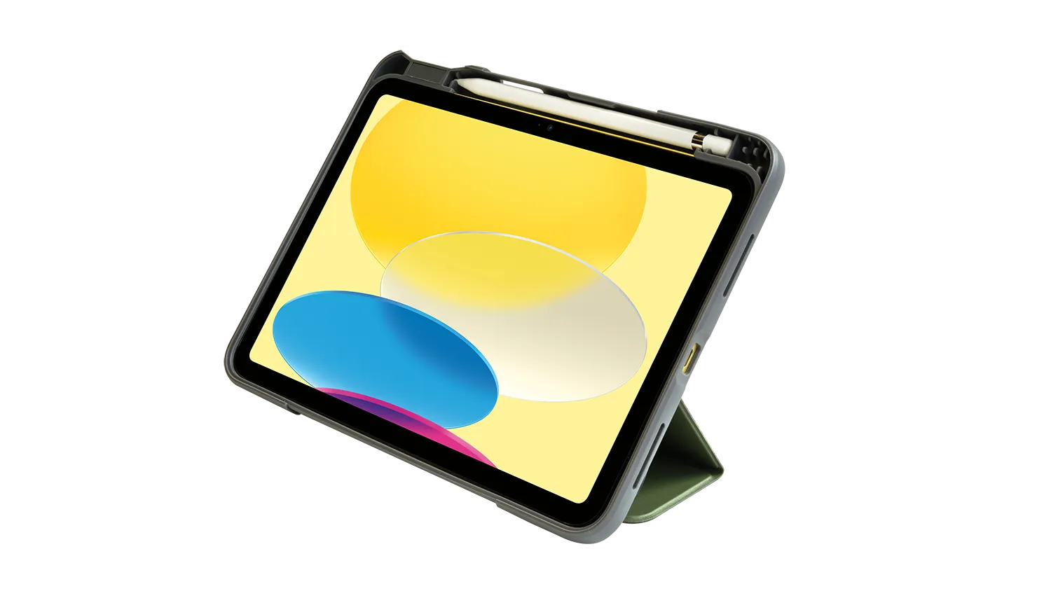 Shockguard THE ULTRA iPad 10. Gen. & A16 Folio Case Waldgrün