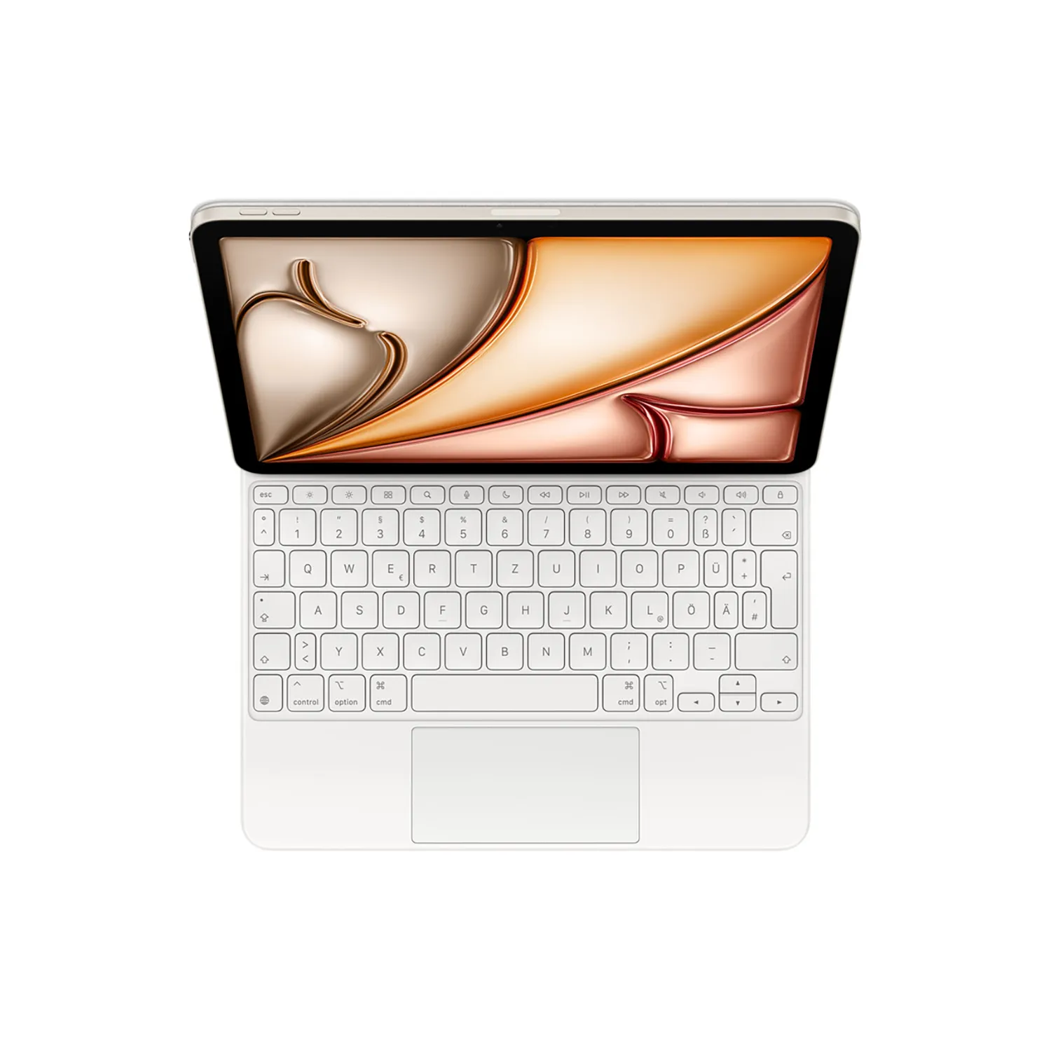 Apple Magic Keyboard iPad Air 11 M3/M4 weiß (deutsch)
