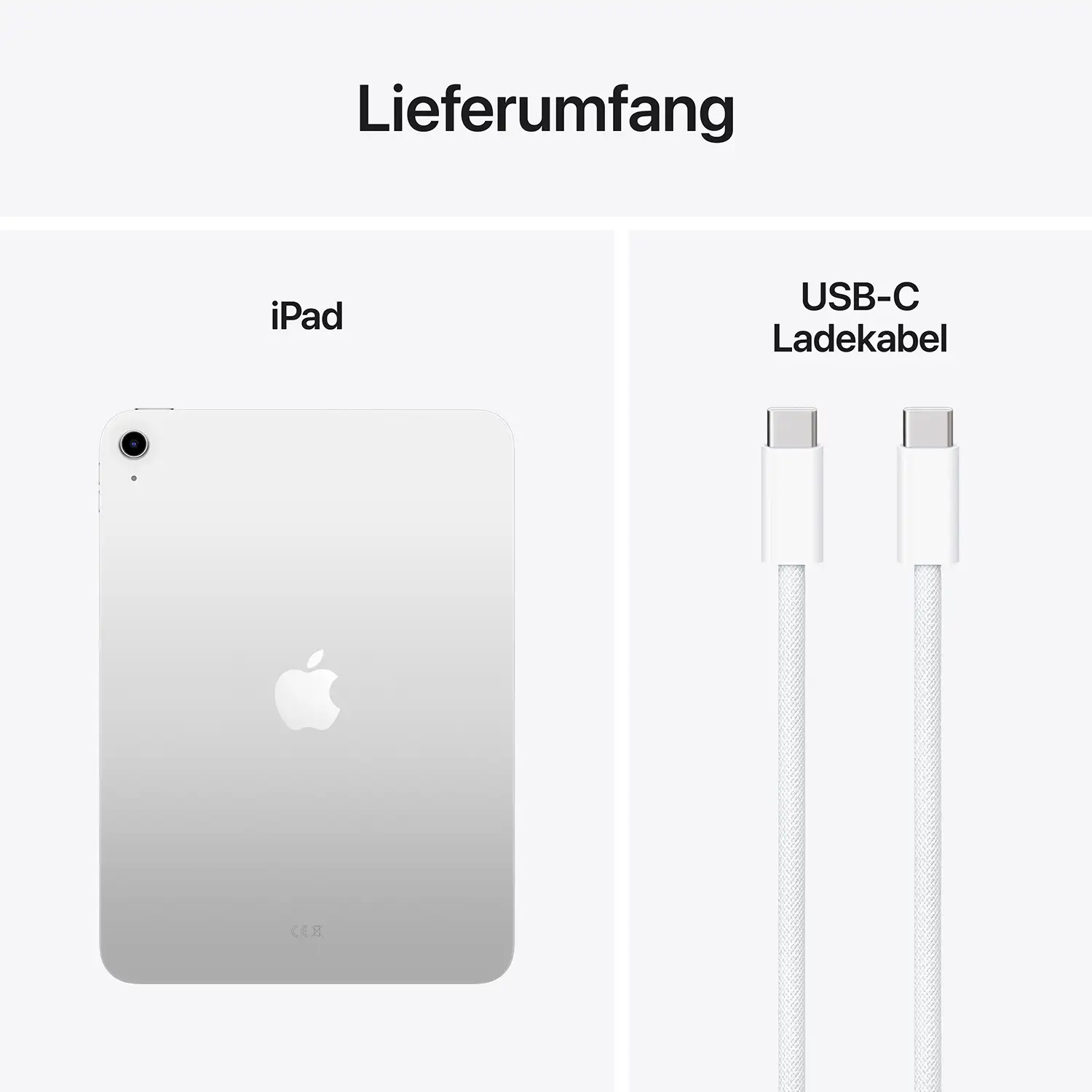 Apple iPad 11 Wi-Fi 128 GB Silber - 2025