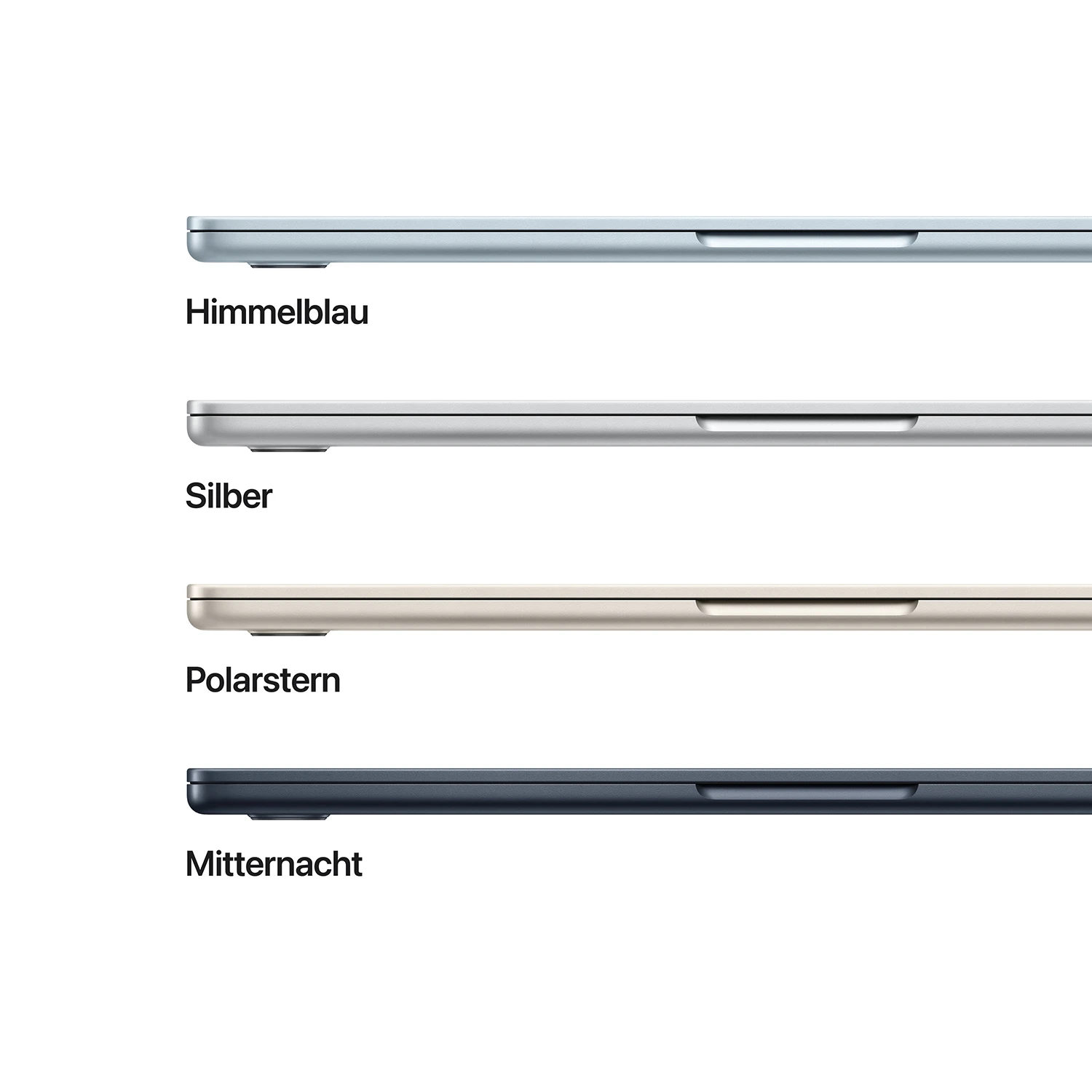 Macbook Air 13'' M5  10-Core CPU  10-Core GPU - 16 GB - 1 TB SSD - Polarstern - 2026 - Kein Netzteil 