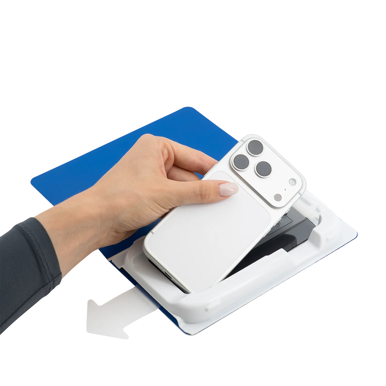 Shockguard EasyShield Privacy iPhone 17 Pro Max inkl. Positionierhilfe