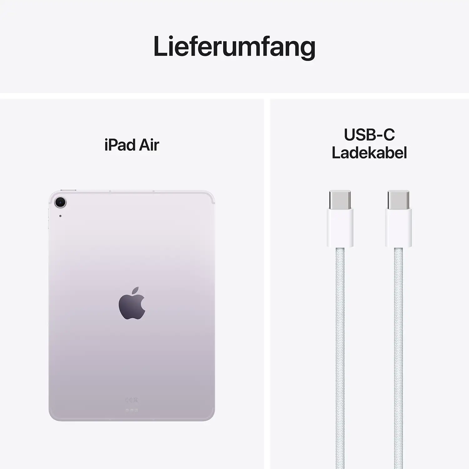Apple iPad Air 11 Wi-Fi 128 GB Violett - 2025 Apple iPad Air 11 Wi-Fi 128 GB Violett - 2025