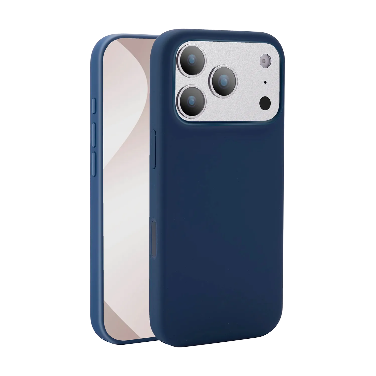 Shockguard Silicone Case iPhone 17 Pro dunkelblau (midnight blue)
