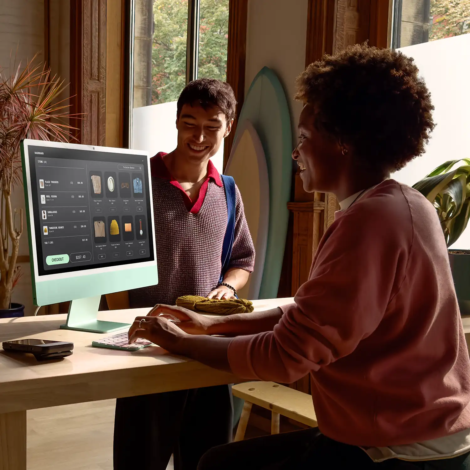 Apple iMac 24'' M4 8-Core CPU 8-Core GPU - 256 GB - 16 GB Blau - 2024