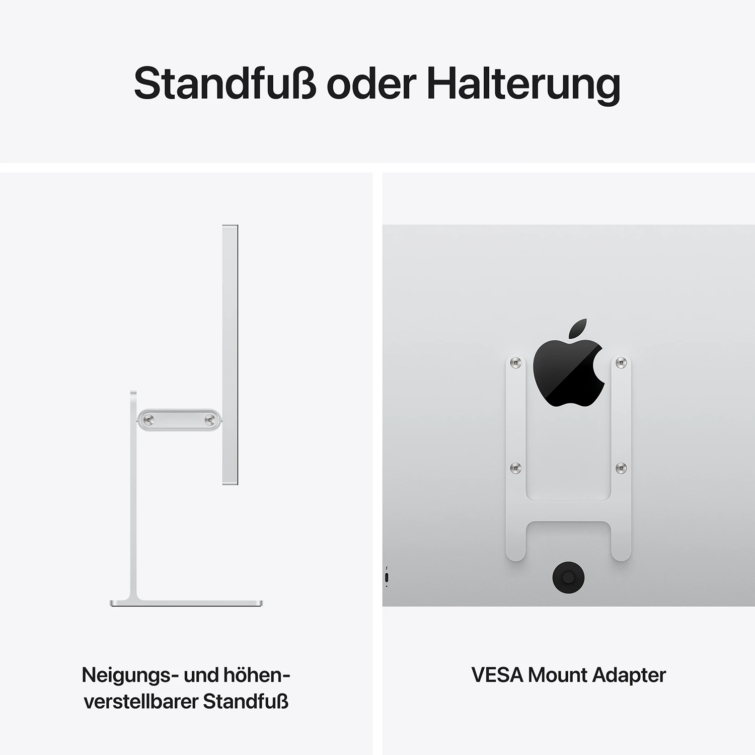 Apple Studio Display XDR Standardglas -  Neigungs- und höhenverstellbarer Standfuß  - 2026