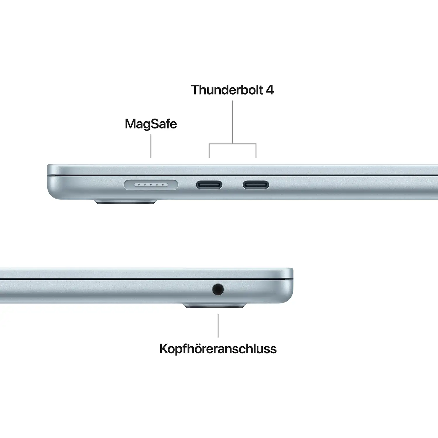 Macbook air 15 inch m4 himmelblau ansicht 7