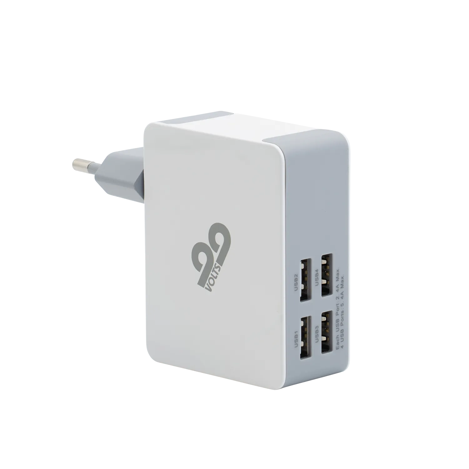 99VOLTS USB Power Adapter - 4 Anschlüsse