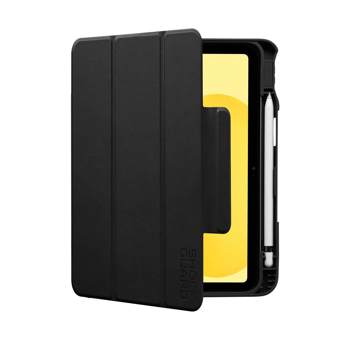 Shockguard THE ULTRA iPad 10. Gen. & A16 Folio Case  Schwarz