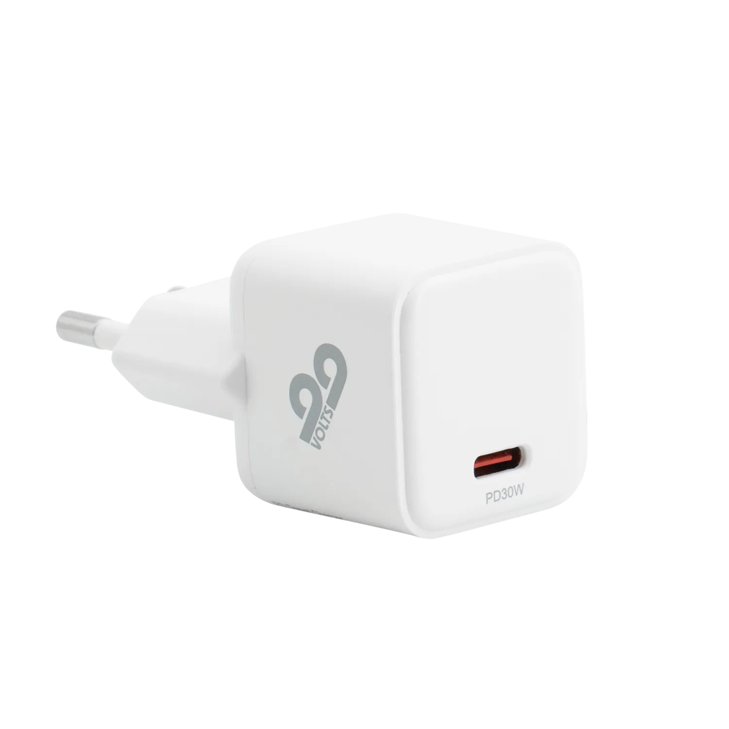 99VOLTS 30W GaN PD Power Adapter - 1 USB-C