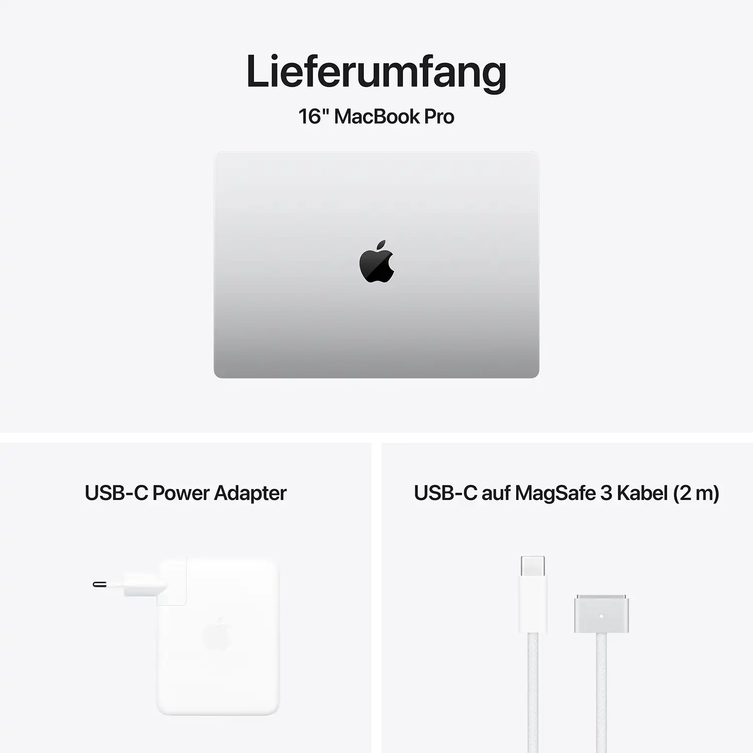 Apple MacBook Pro 16'' - Silber - NanoGlas - M4Max-16-40 - 128GB - 8TBSSD