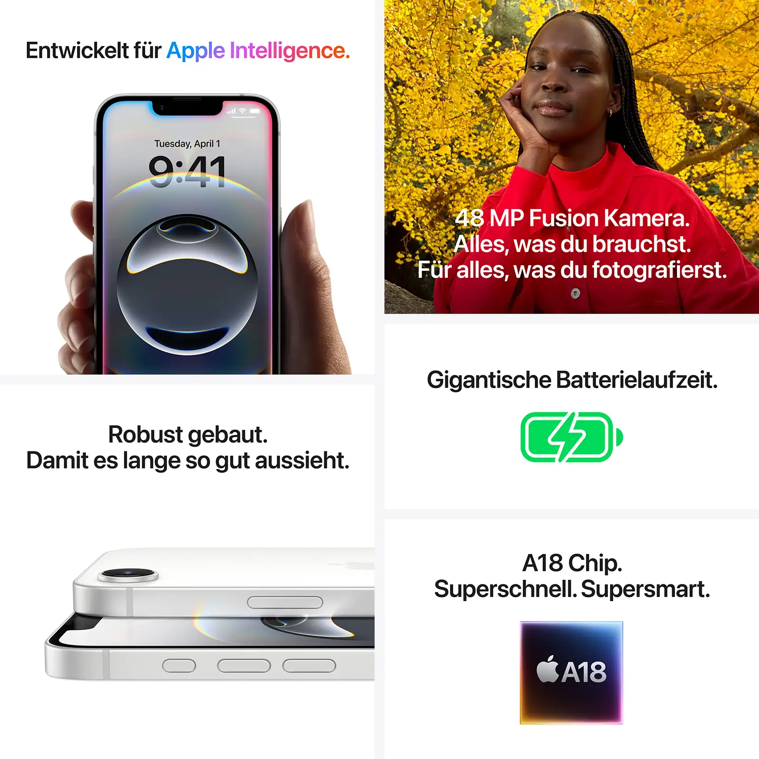 iPhone 16e 128GB Schwarz 