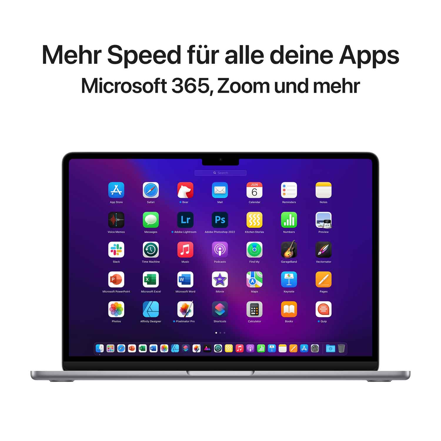 Macbook Air 13.6'' - M2 8-Core - 10-Core GPU - 8 GB - 512 GB SSD - Spacegrau // 2022