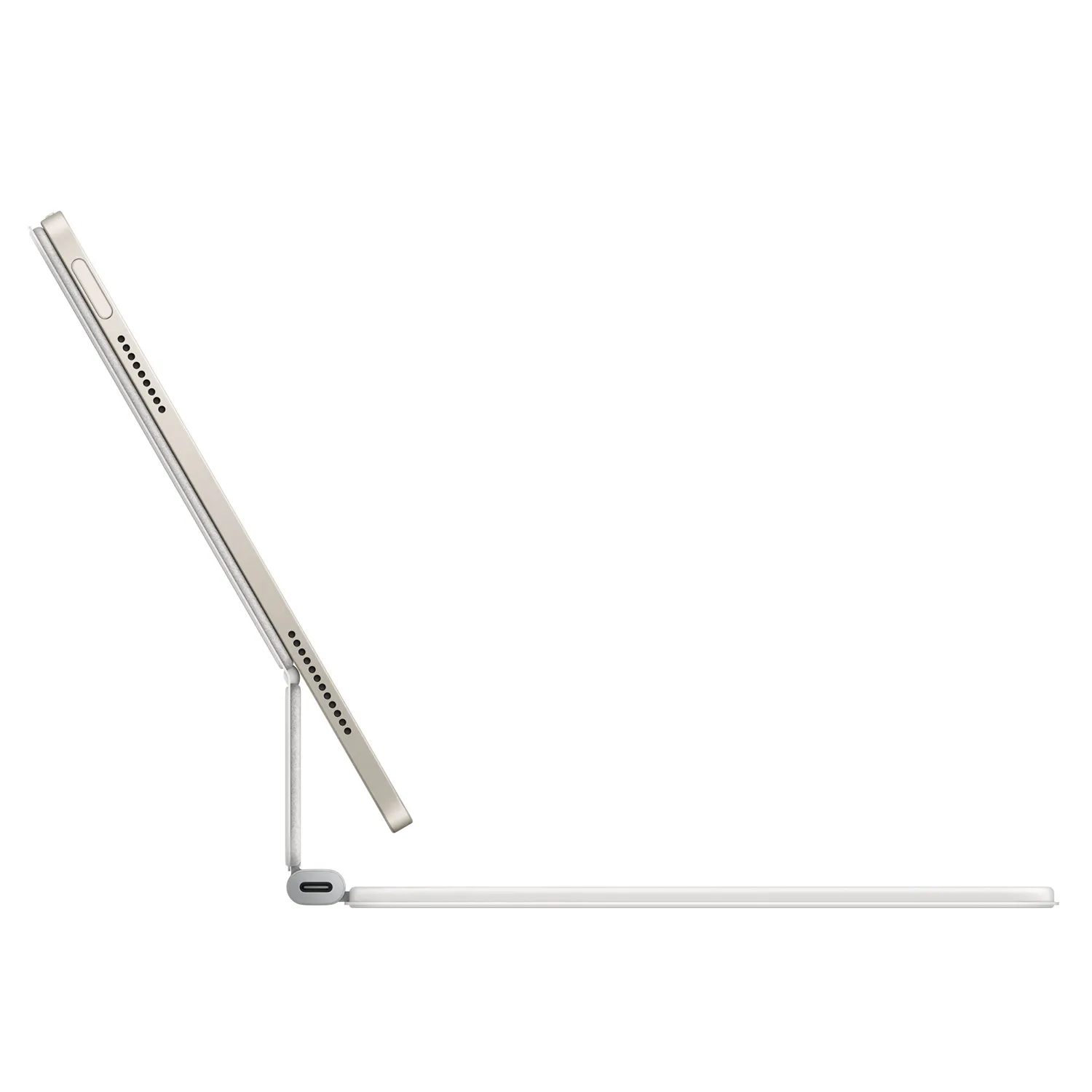 Apple Magic Keyboard iPad Air 13 M3/M4 weiß (deutsch)