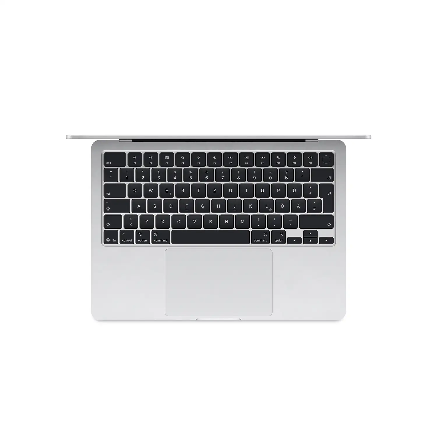 Macbook air 13 inch m4 silber ansicht 2