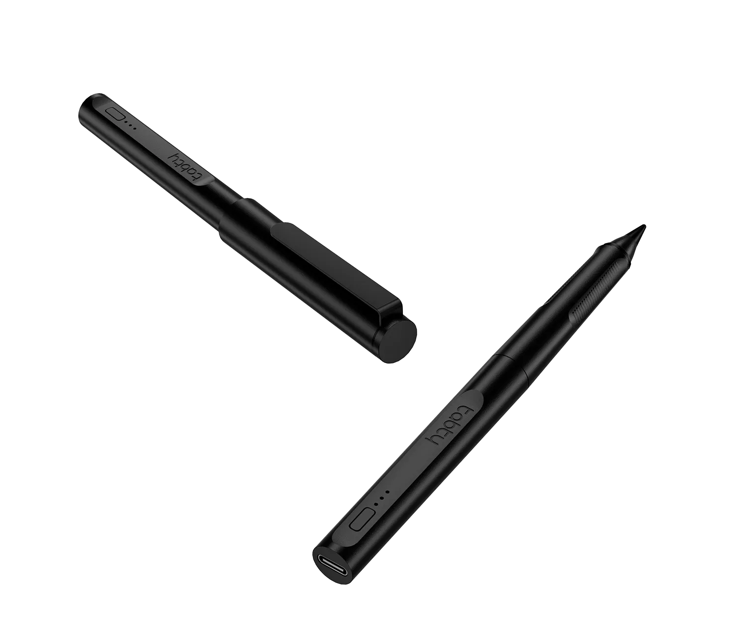 tabtypen ergonomischer Eingabestift Raven (Black) inkl. 4 Ersatzspitzen