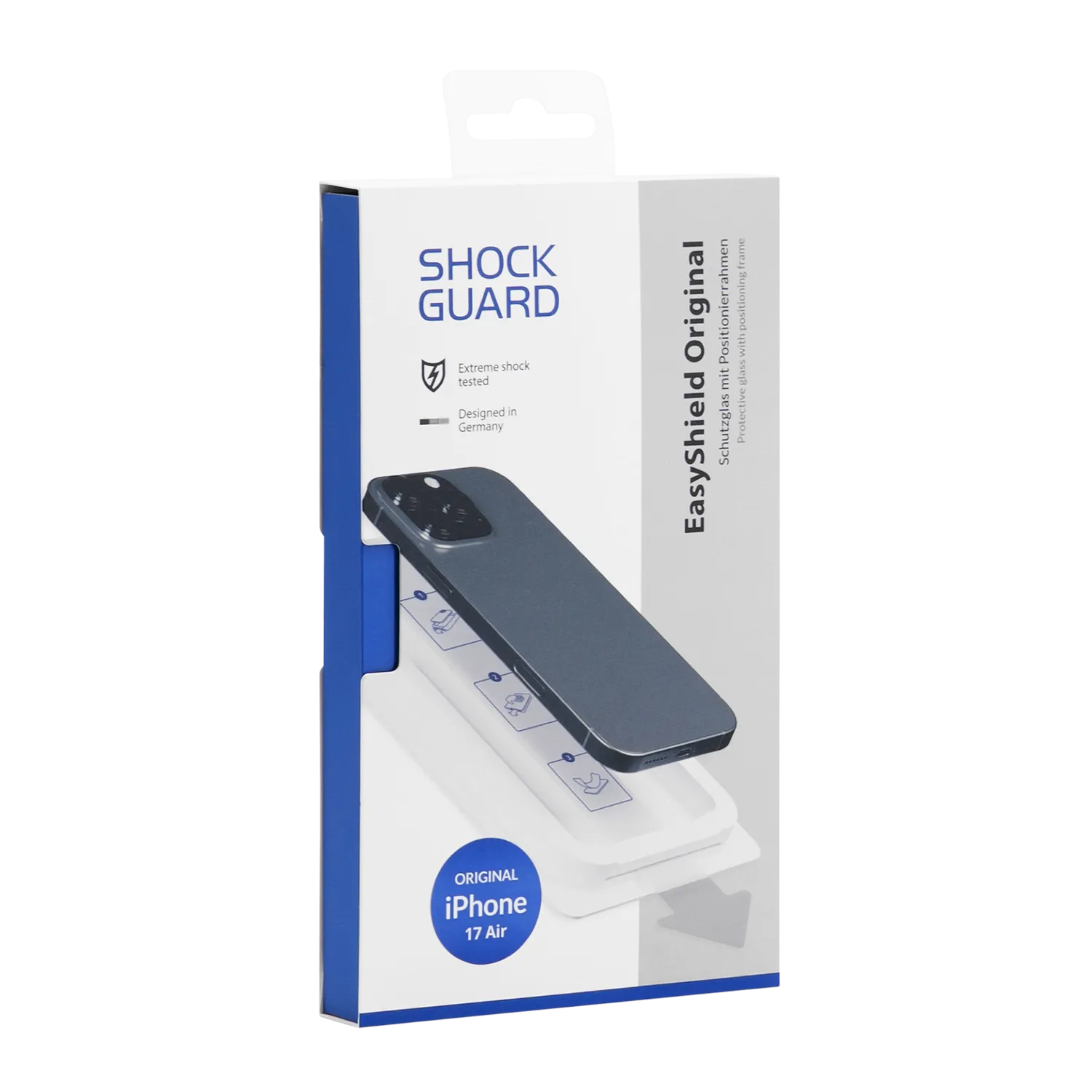 Shockguard EasyShield Original iPhone 17 Air inkl. Positionierhilfe