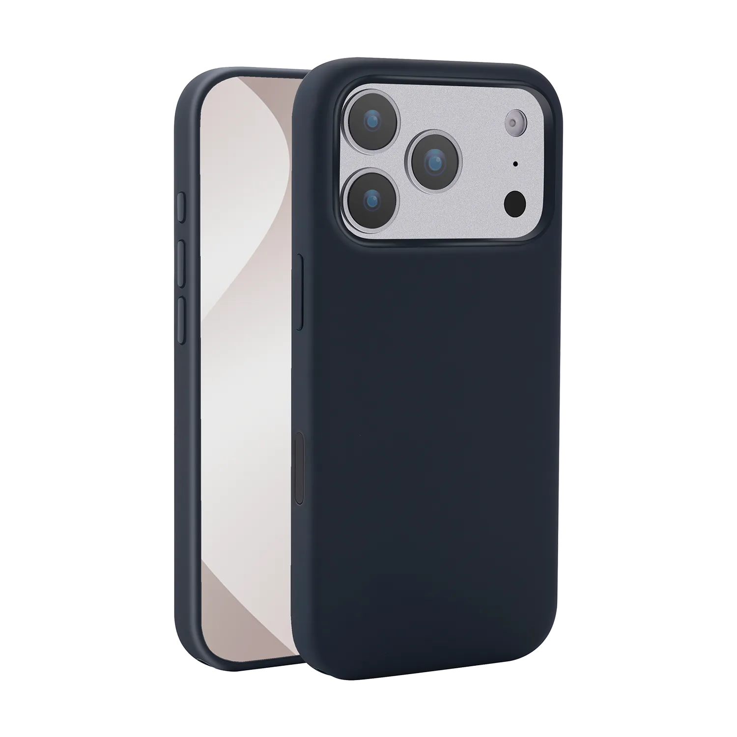 Shockguard Silicone Case iPhone 17 Pro schwarz (black)