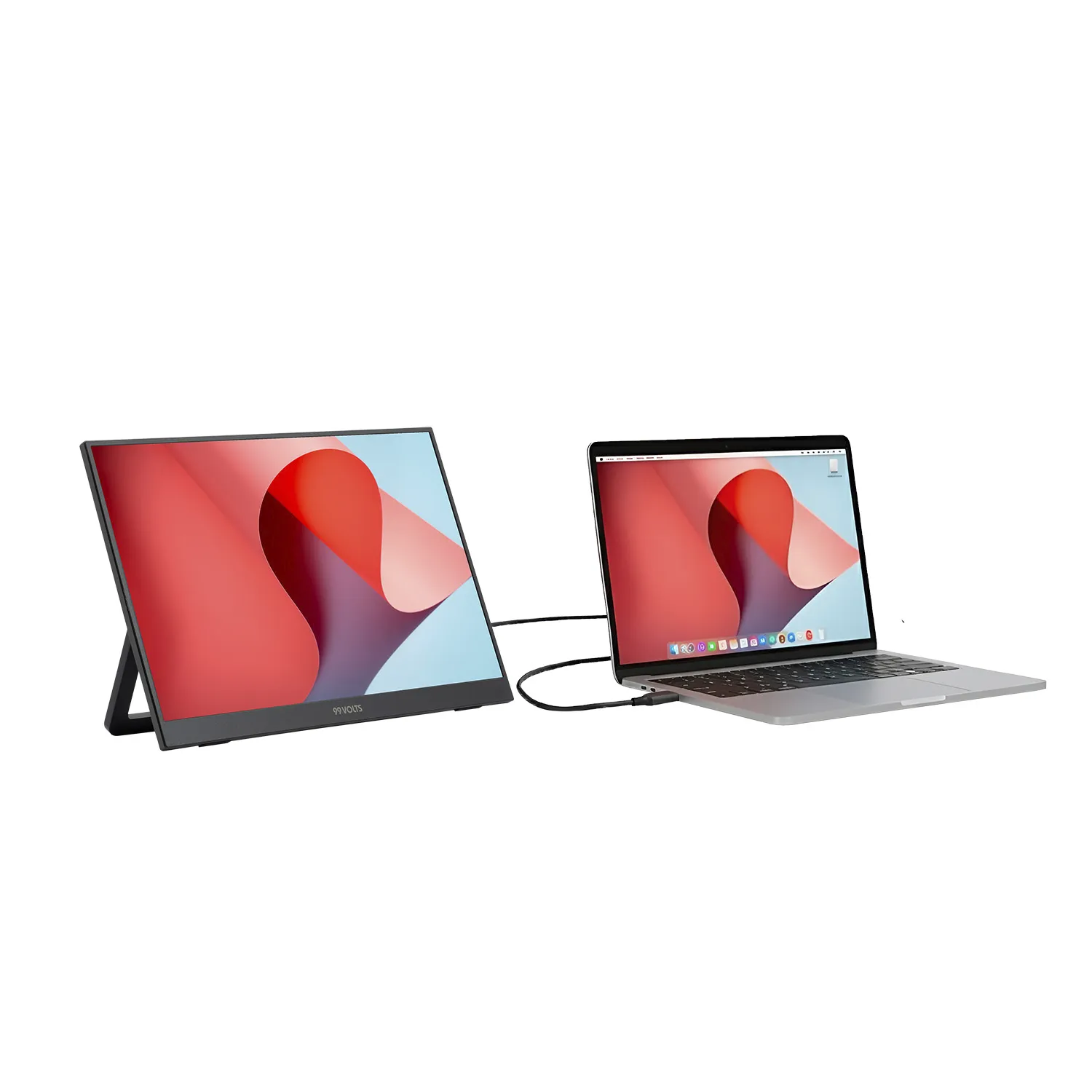 99VOLTS 14“ HDR Display inkl. Schutzcover