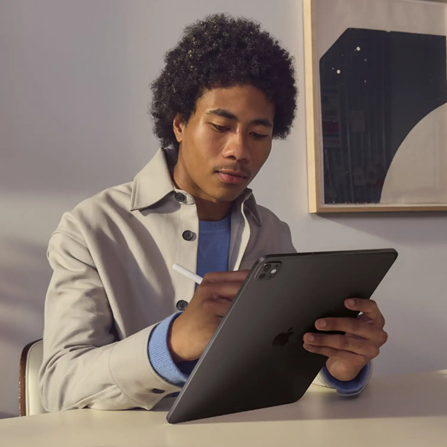 Apple iPad Pro 11 WiFi 256 GB Standardglas - Silber - 2025