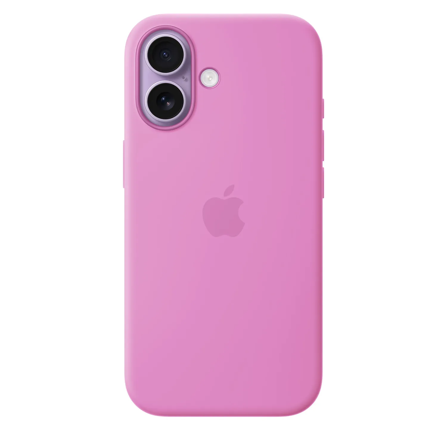 Apple Silikon Case iPhone 17 mit MagSafe (leuchtendes lavendel)