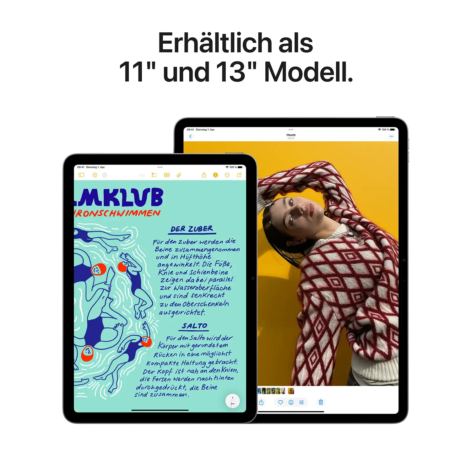 Ipad air 13 inch m3 wifi space grau ansicht 4