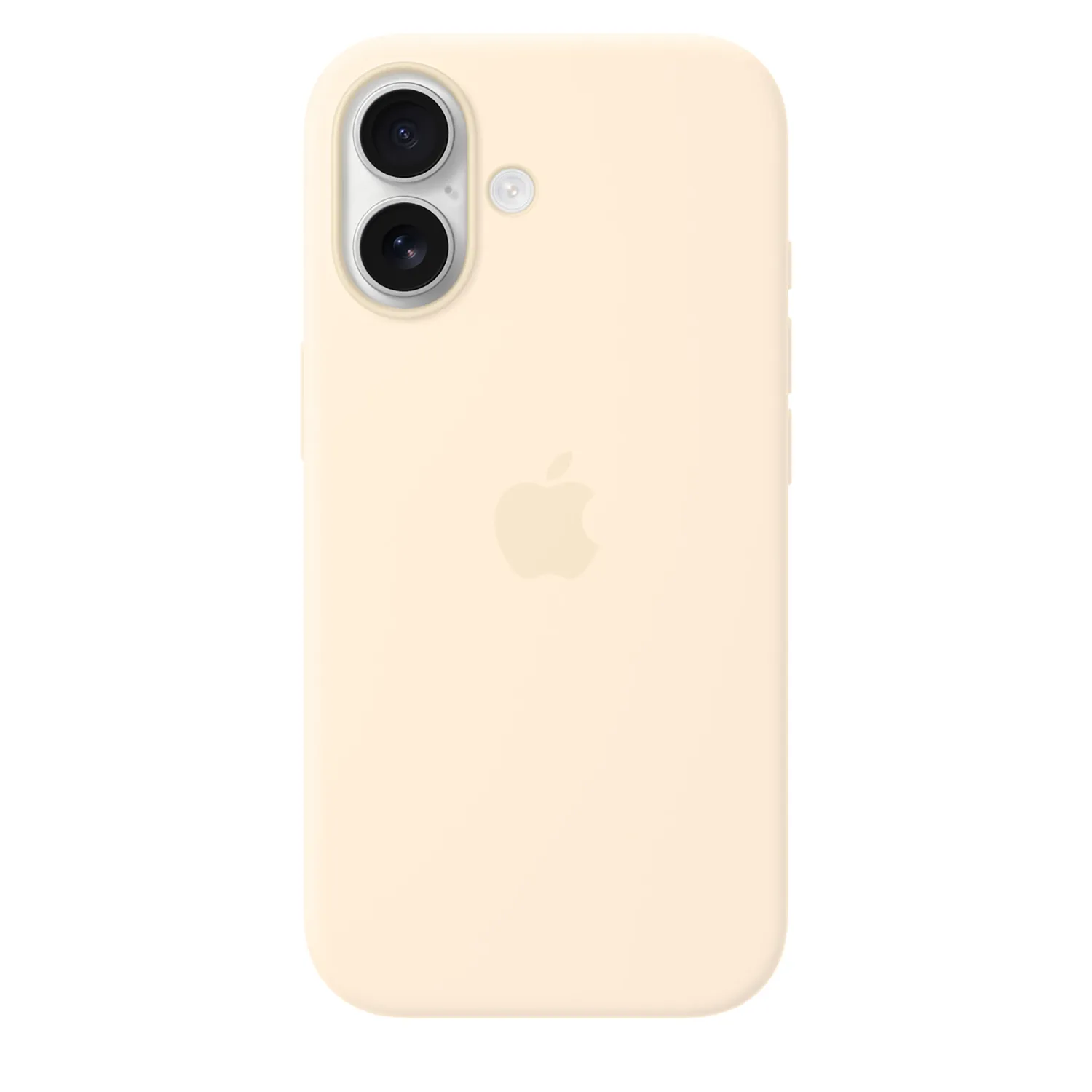 Apple Silikon Case iPhone 17 mit MagSafe (vanille)