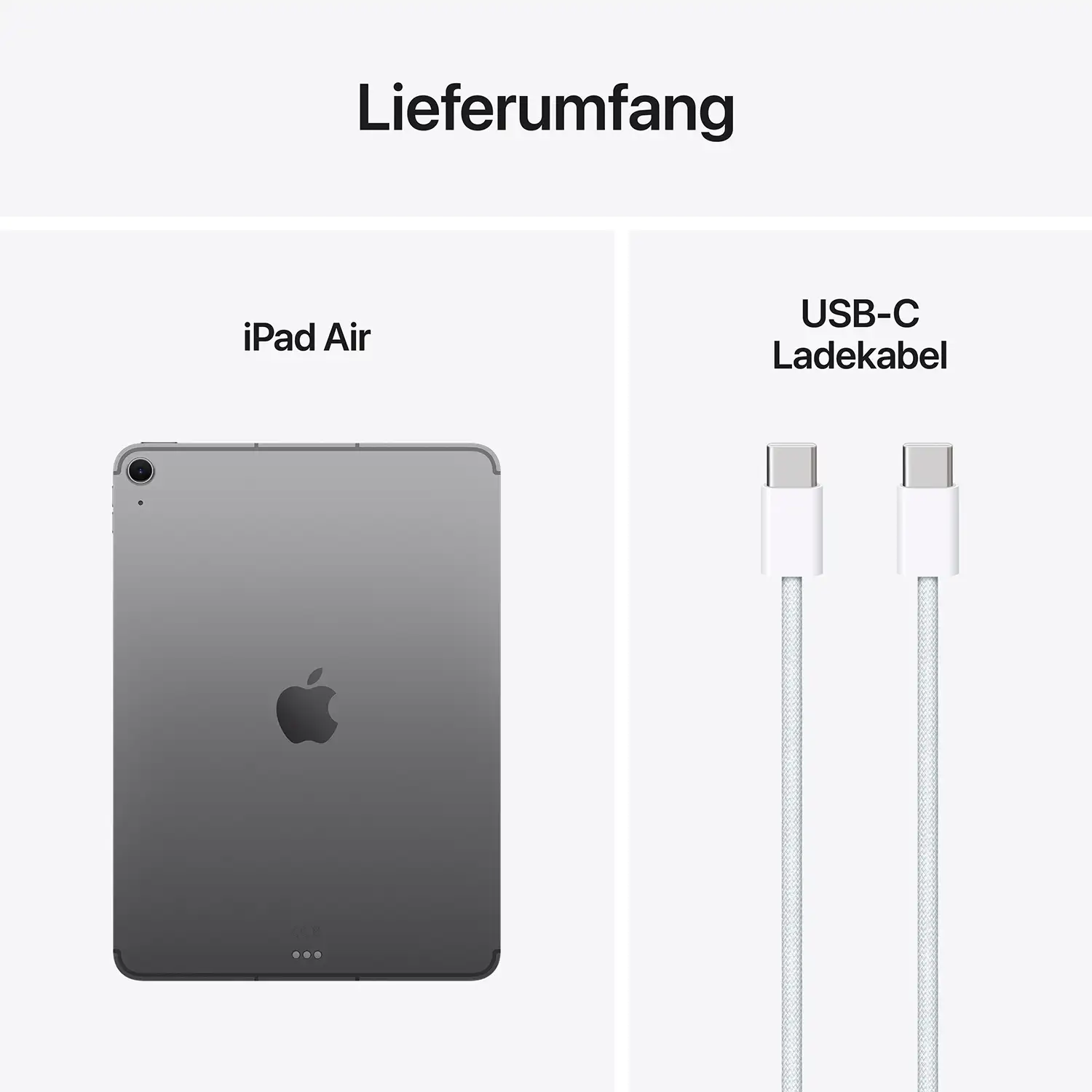 Apple iPad Air 11 Wi-Fi 128 GB Spacegrau - 2025 Apple iPad Air 11 Wi-Fi 128 GB Spacegrau - 2025