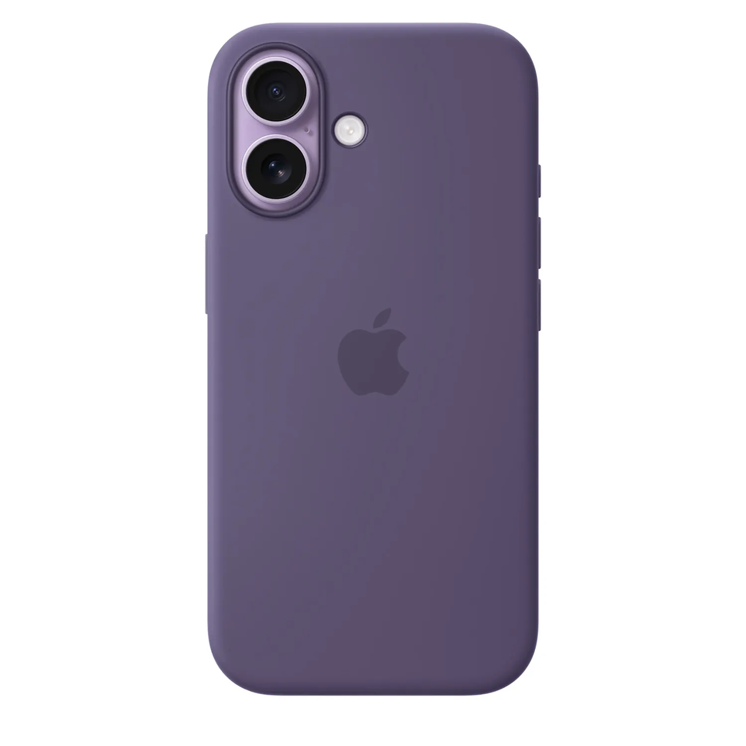 Apple Silikon Case iPhone 17 mit MagSafe (nebelviolett)